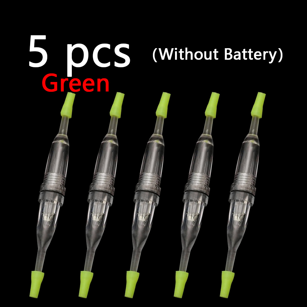 Fish Finder Battery - 5PCS LED Small Colored Underwater Fishing
