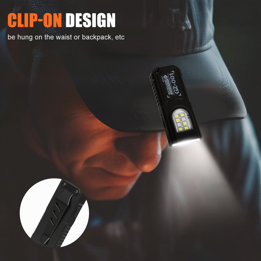 Powerful Mini COB LED Keychain - Fishing Light ulasan dan harga