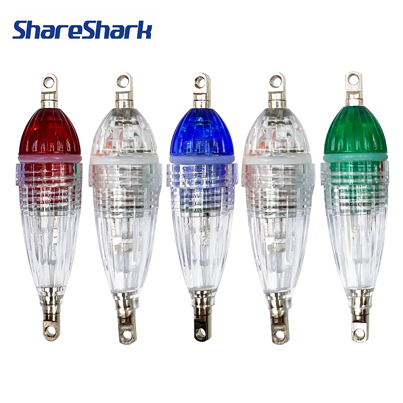 ShareShark 5pcs/bag 6cm LED Fl - Fish Finder Battery ulasan dan harga