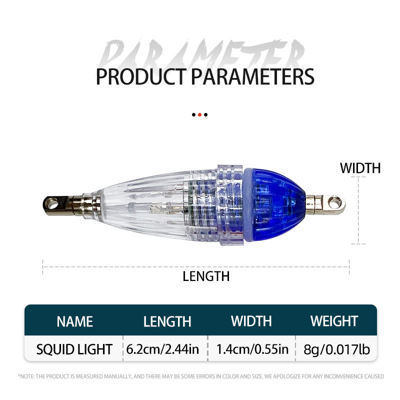 ShareShark 5pcs/bag 6cm LED Fl - Fish Finder Battery ulasan dan harga