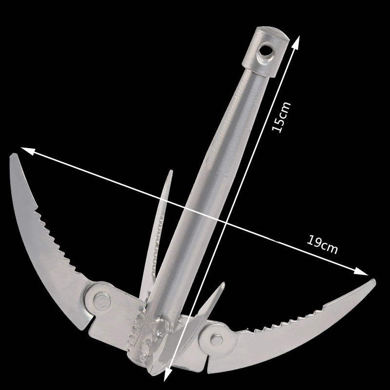 4 Claw Anchor Sickle Foldable  - Fish Finder Gps ulasan dan harga